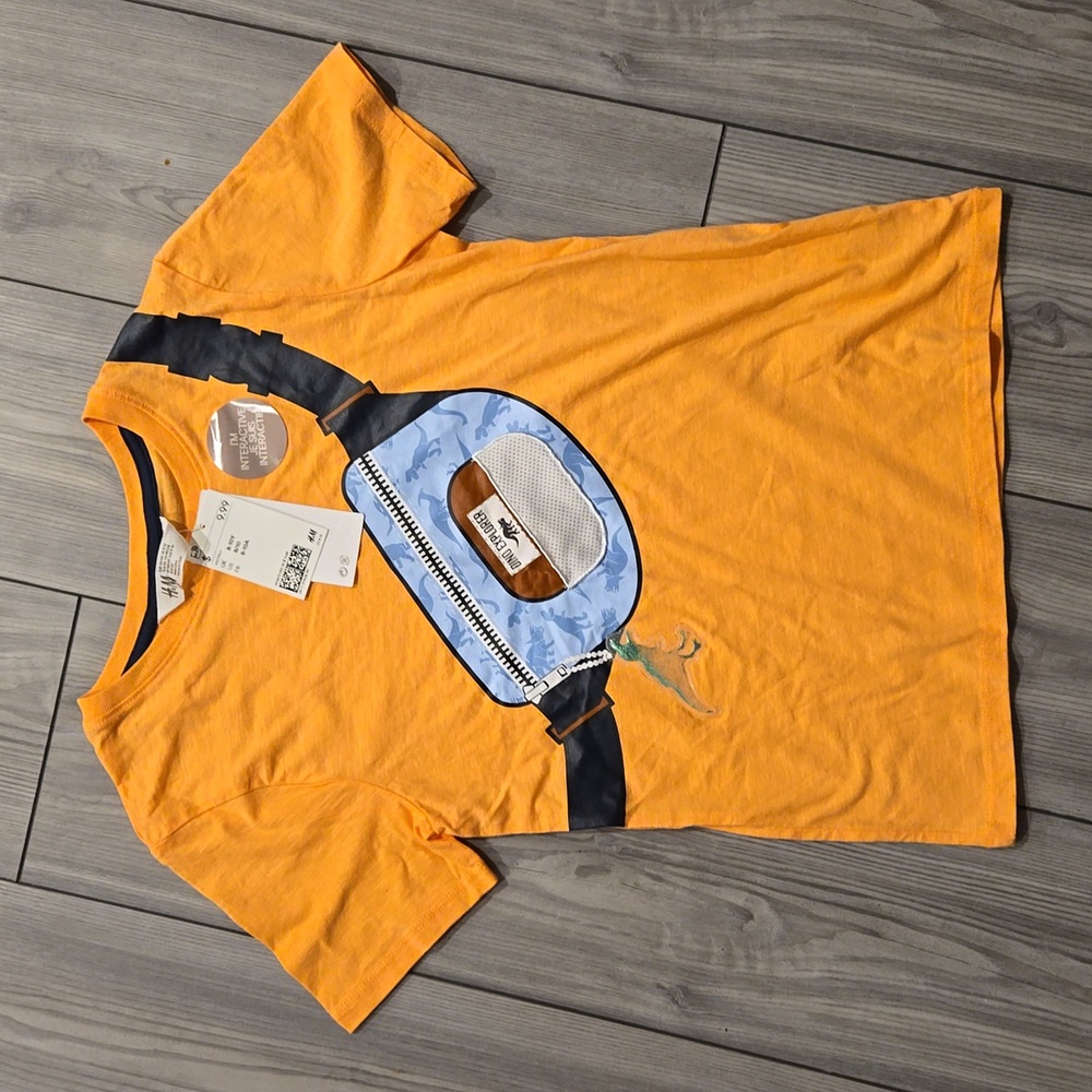 H&M Boys Orange Tee